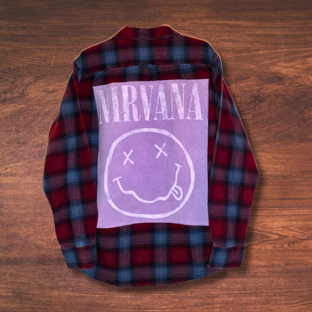 Nirvana Patch Flannel XL