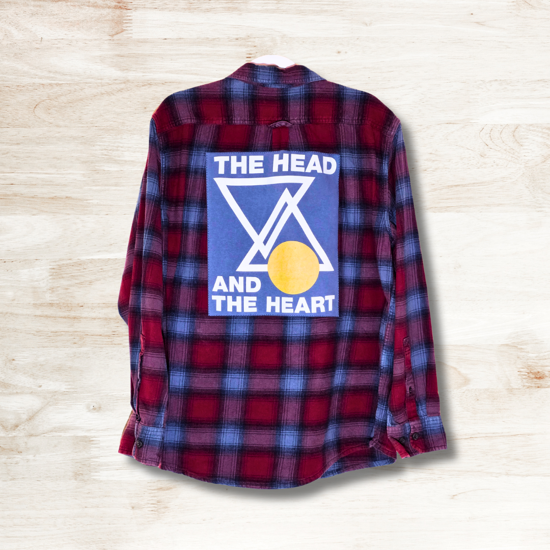 Head & Heart Patch Flannel XL