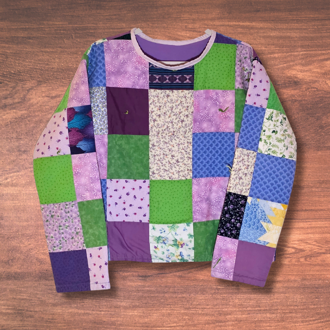 Quilted Crewneck S