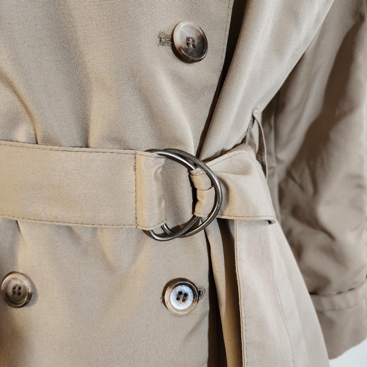 Vintage London Fog Trench Coat Size 12P
