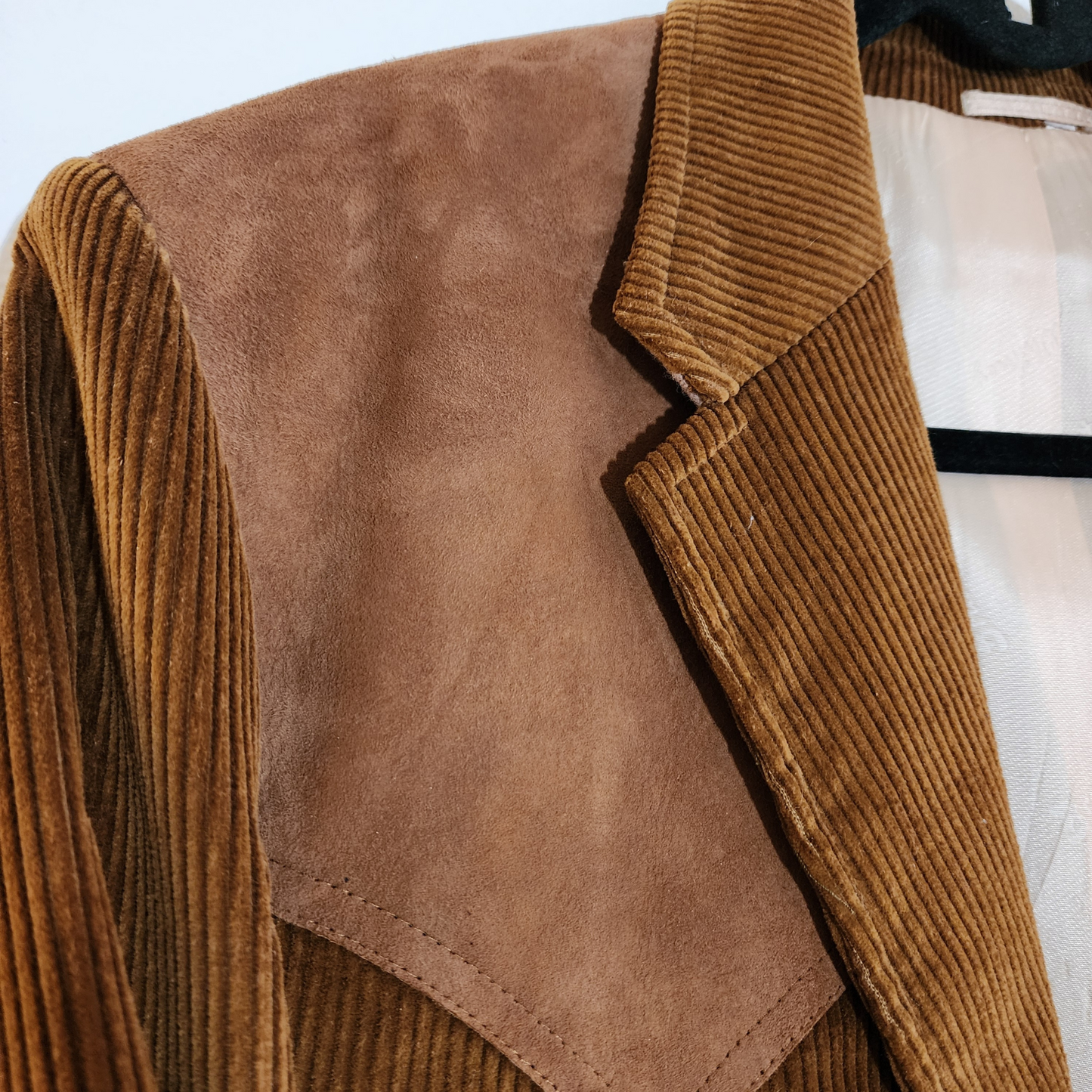Vintage 70's Brad Whitney Corduroy and Suede Western Sport Jacket/Blazer