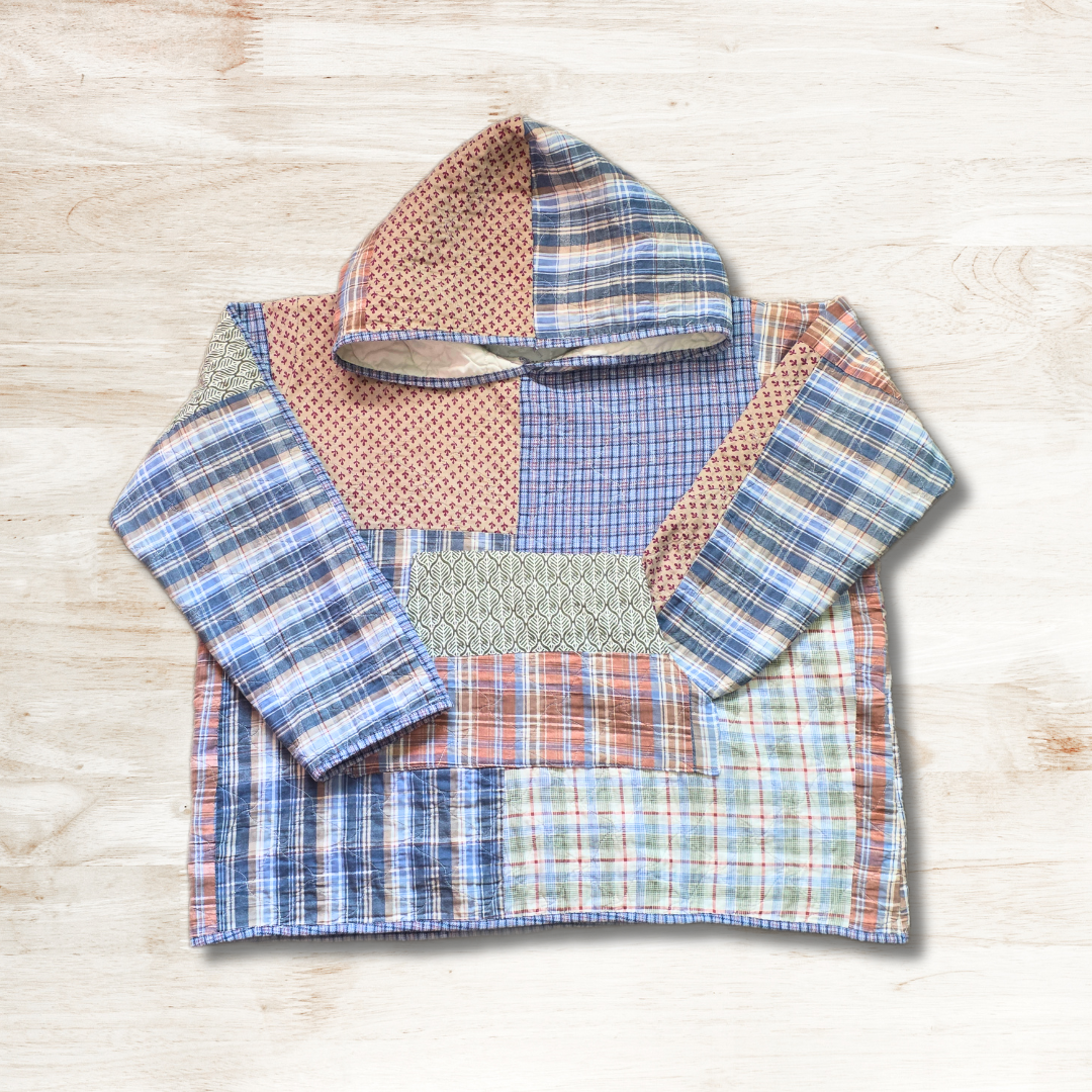 Quilted Hoodie - Large Long