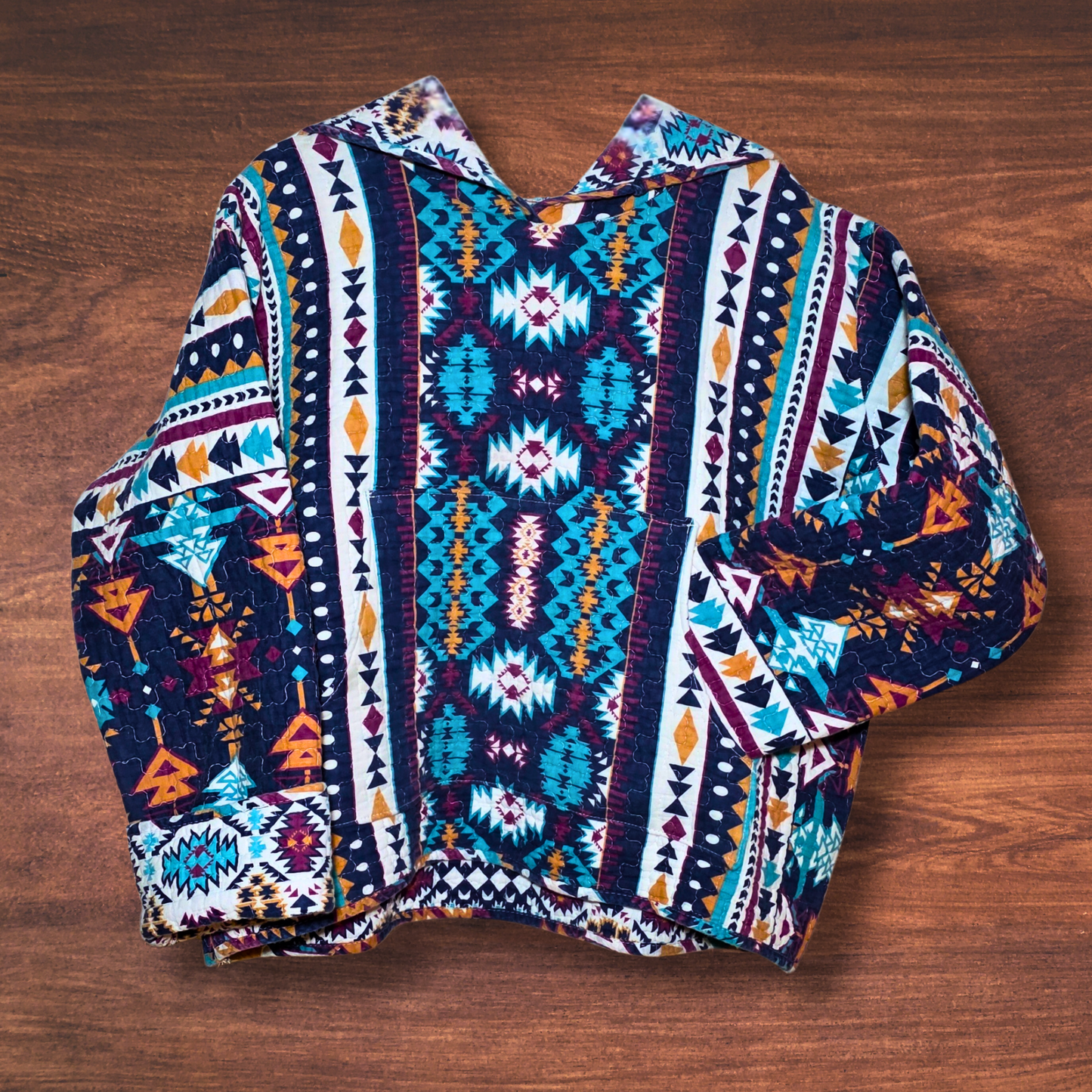 Quilted Hoodie Large