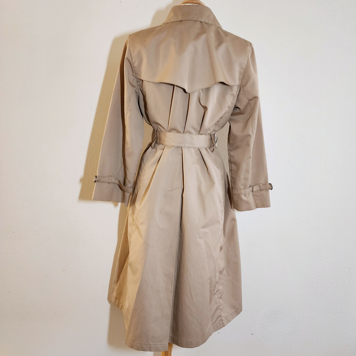 Vintage London Fog Trench Coat Size 12P