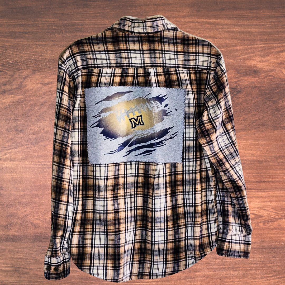 MSU Patch Flannel M