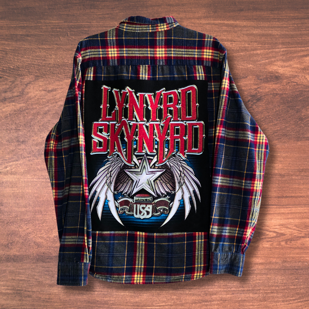 Skynyrd Patch Flannel 3XL