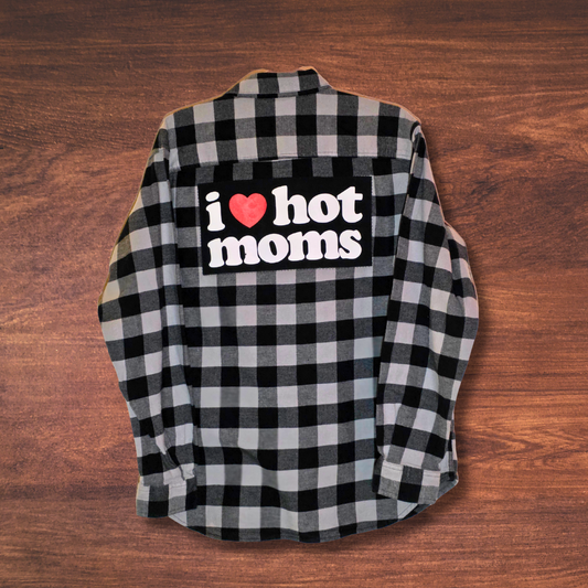 Hot Moms Patch Flannel L