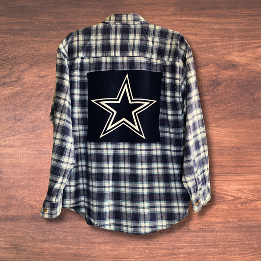 Star Patch Flannel XL