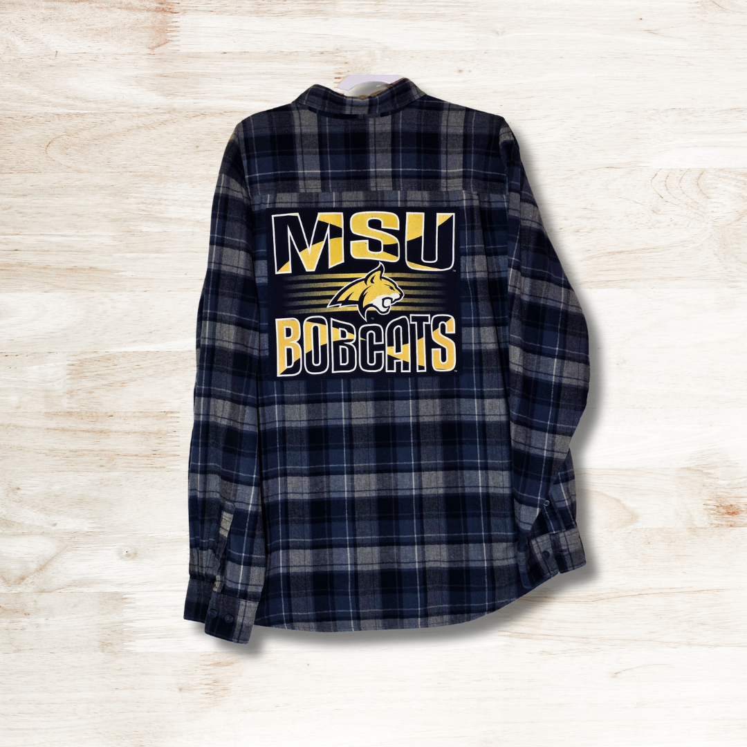 Cats Patch Flannel XXL