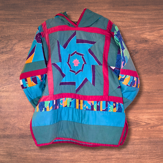 Quilted Hoodie L