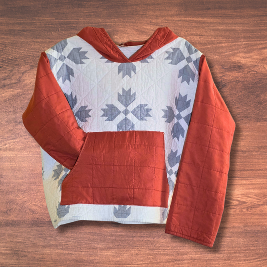Quilted Hoodie L