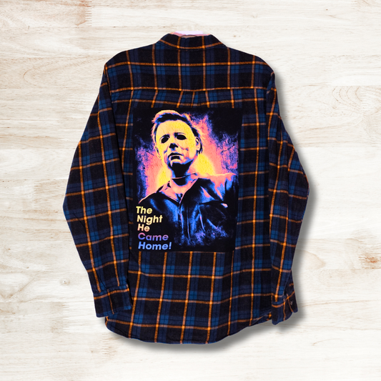 Scary Patch Flannel Large