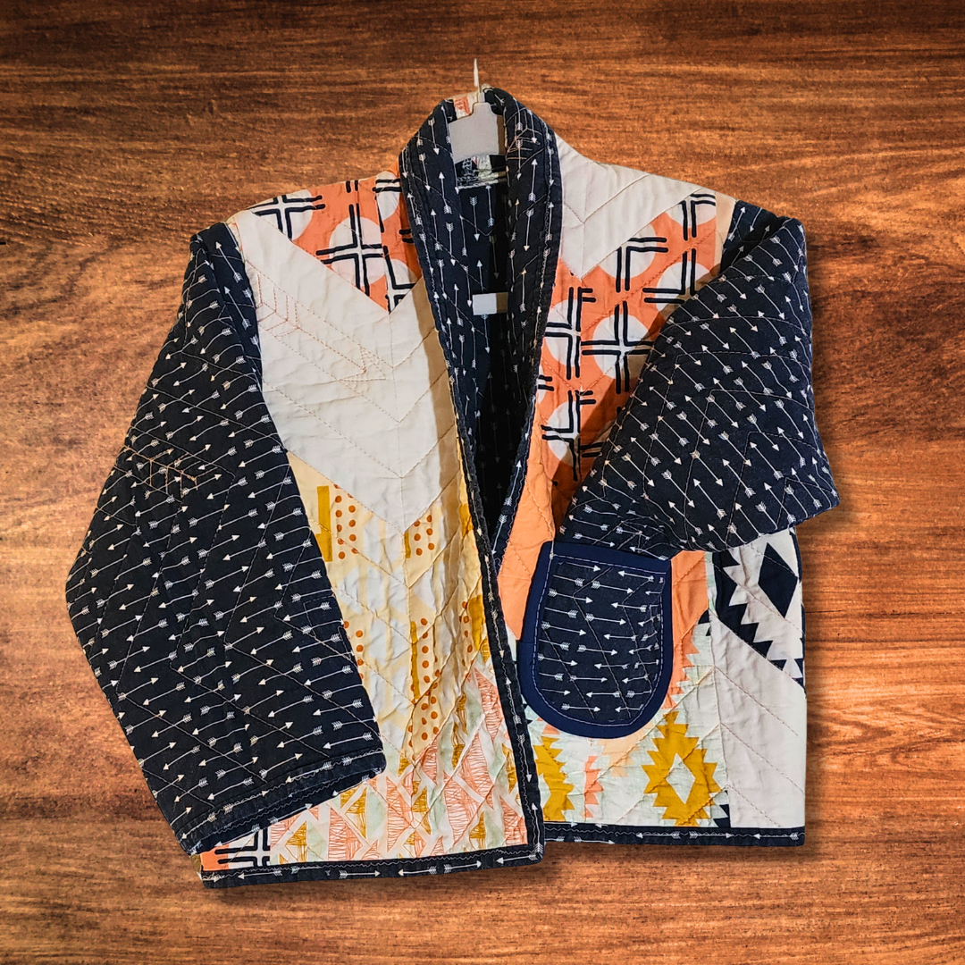 Reimagined Quilt Kid's Jacket – Size 4-5T