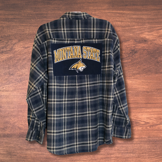 Cats Patch Flannel L