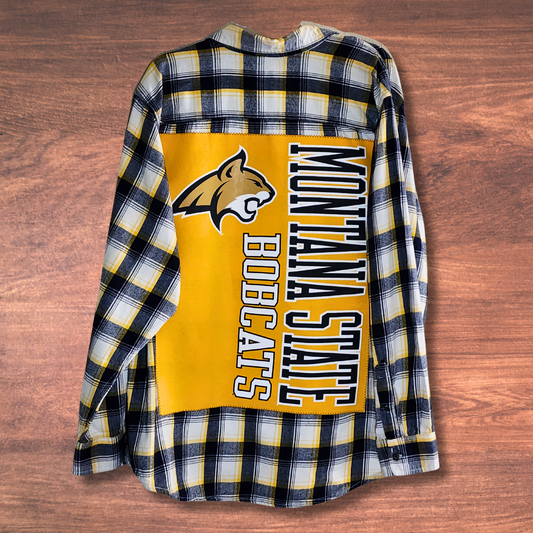 MSU Patch Flannel 3X