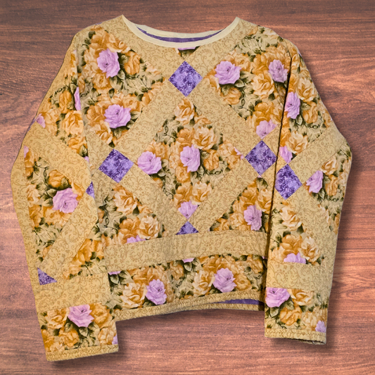 Quilted Crew Neck S