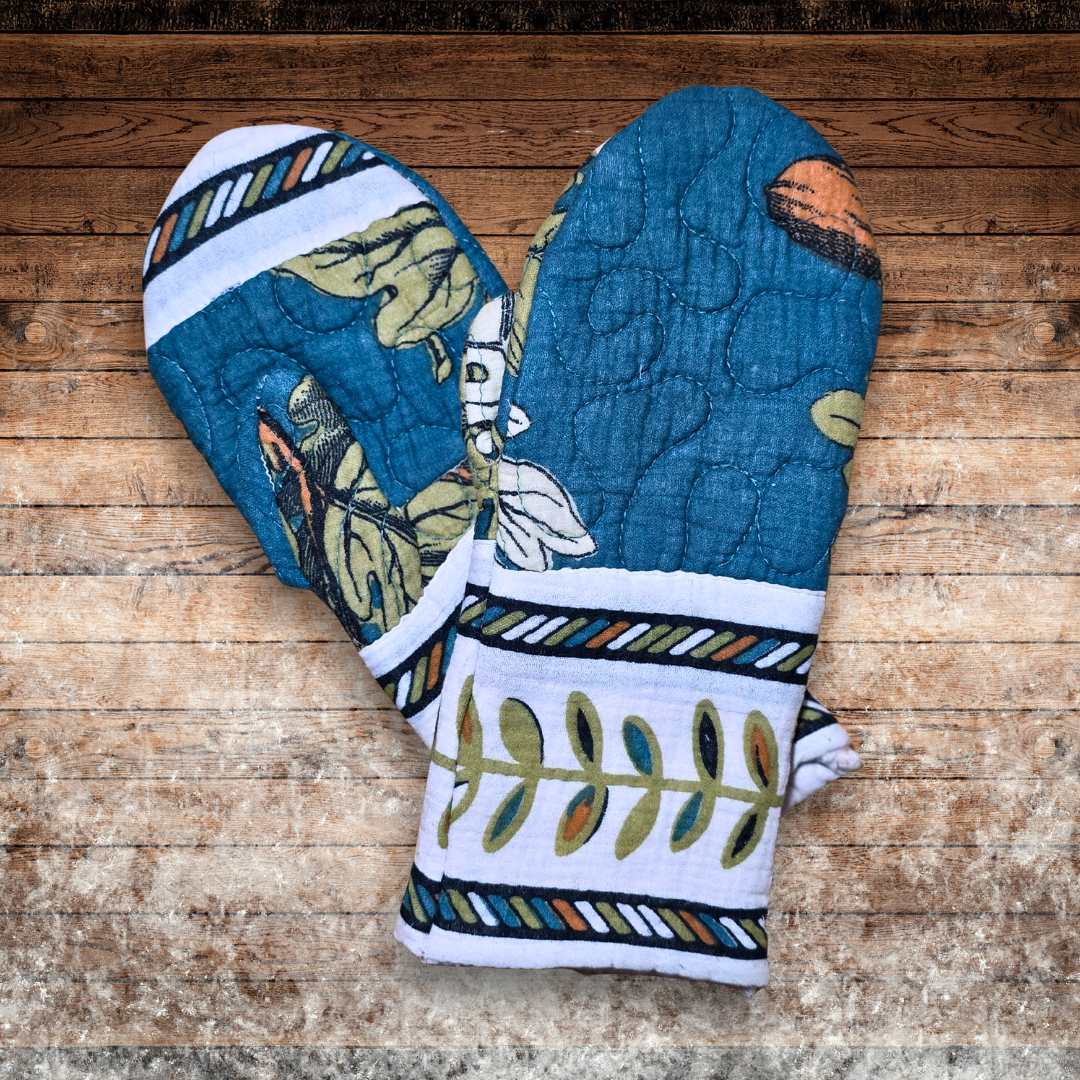 Quilted Mittens Child's Size