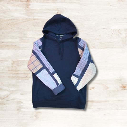 Quilt Sleeve Hoodie Medium