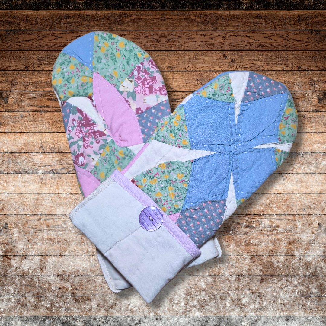 Quilted Mittens Adult Large