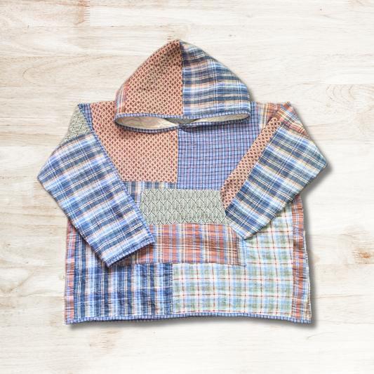 Quilted Hoodie - Large Long