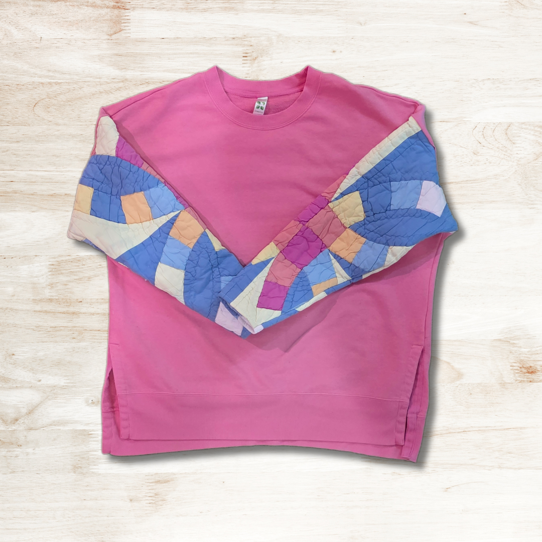 Quilt Sleeve Hoodie XXL