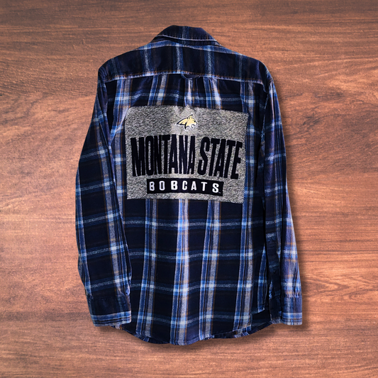 MSU Patch Flannel M