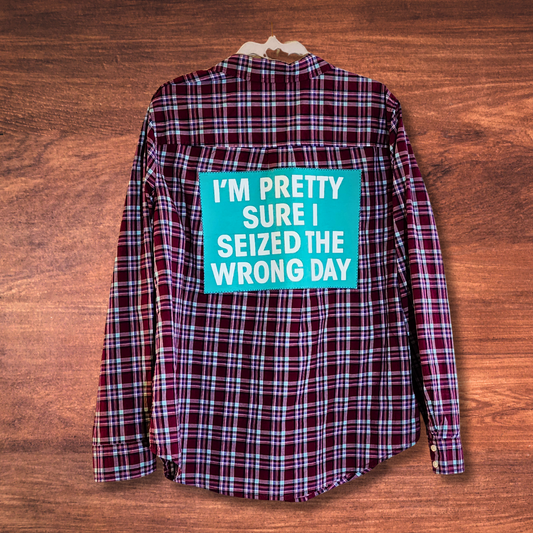 Seized Wrong Day Shacket XL