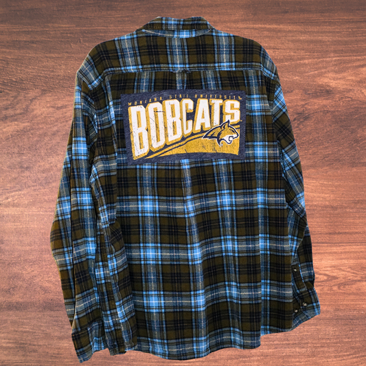Cats Patch Flannel XXL