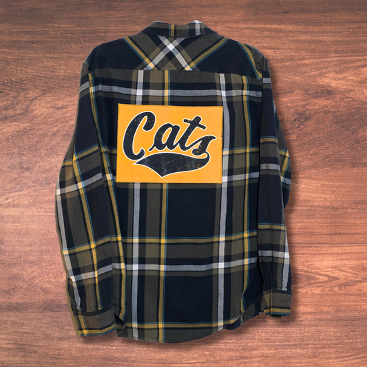 Cats Patch Flannel L