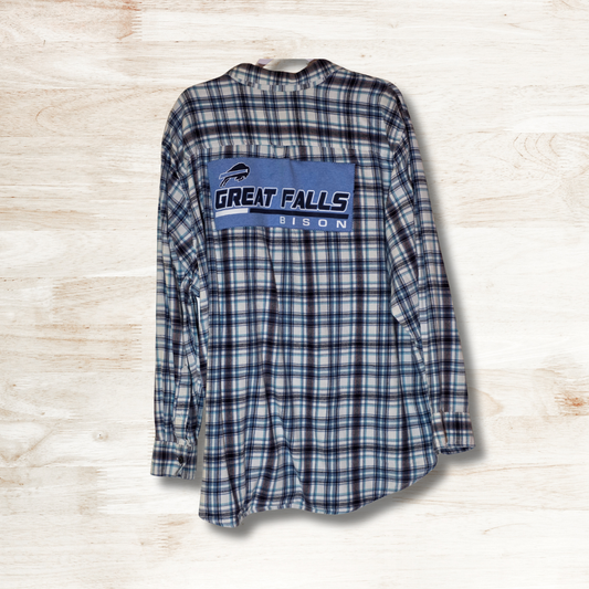 Bison Patch Flannel 2XL