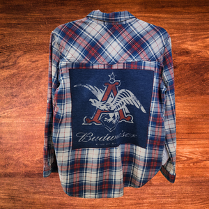 Budweiser Patch Flannel