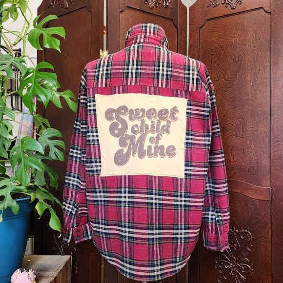 Sweet Child of Mine Patch Flannel