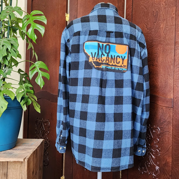 Montana No Vacancy Patch Flannel