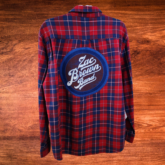 Zac Brown Band Patch Flannel