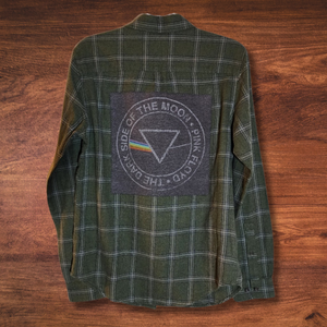 Dark Side of the Moon Patch Flannel