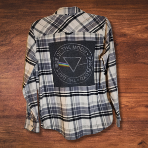 Dark Side of the Moon Patch Flannel