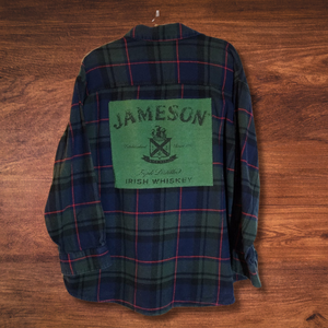 Jameson Whiskey Patch Flannel