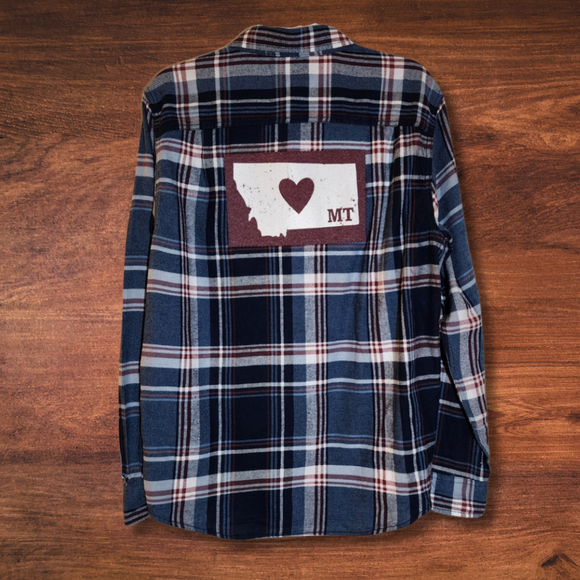 Montana Heart Patch Flannel