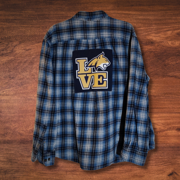 Bobcat Love Patch Flannel