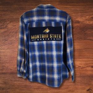 MSU Bobcats Patch Flannel