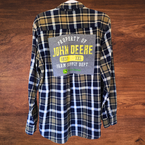 John Deere Patch Flannel