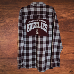 Montana Grizzlies Patch Flannel