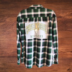 Charles M Russell Patch Flannel