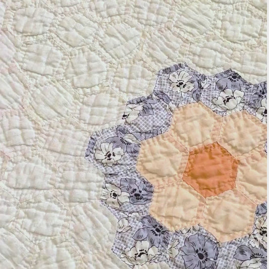 Design Your Own Quilt Coat - Grandma's Flower Garden
